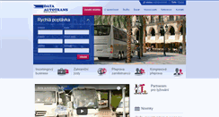 Desktop Screenshot of dataautotrans.cz